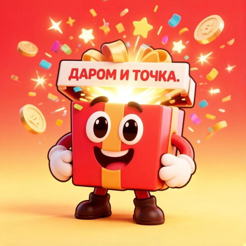 ДАРОМ И ТОЧКА! — канал в мессенджере MAX