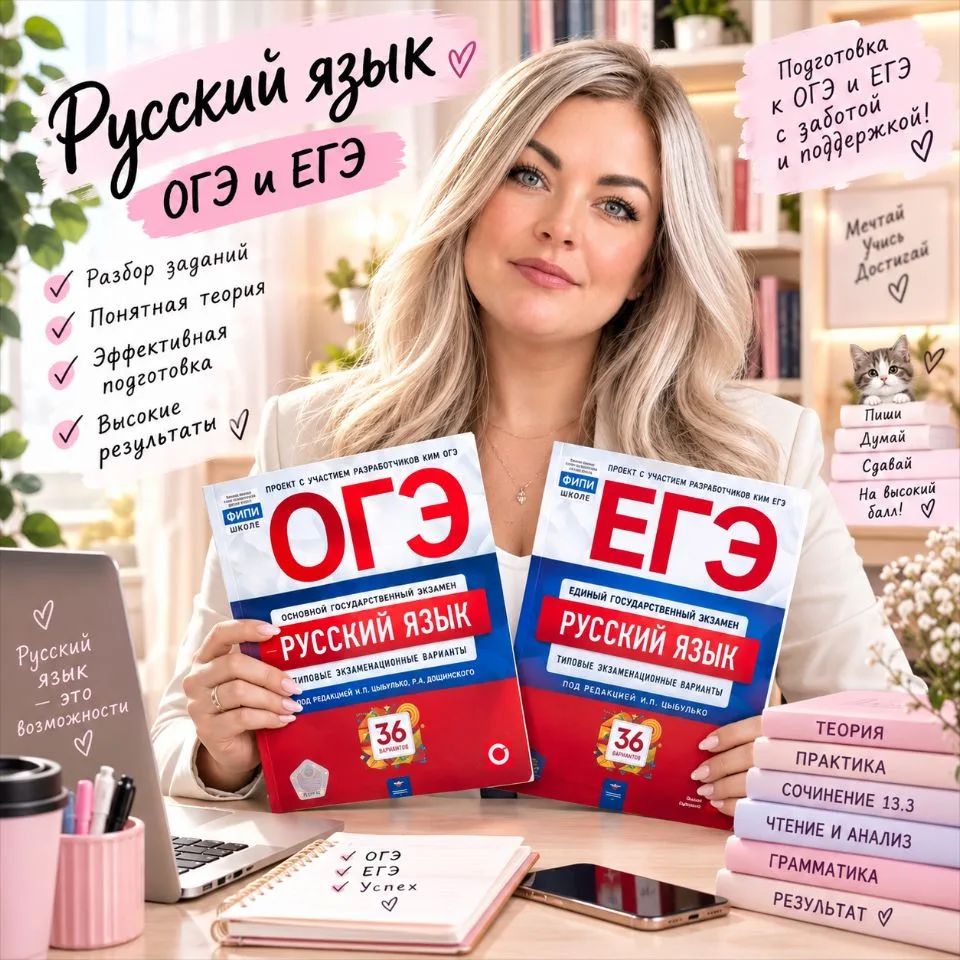 Русский онлайн с Ниной Александровной ВПР ОГЭ ЕГЭ — канал в мессенджере MAX