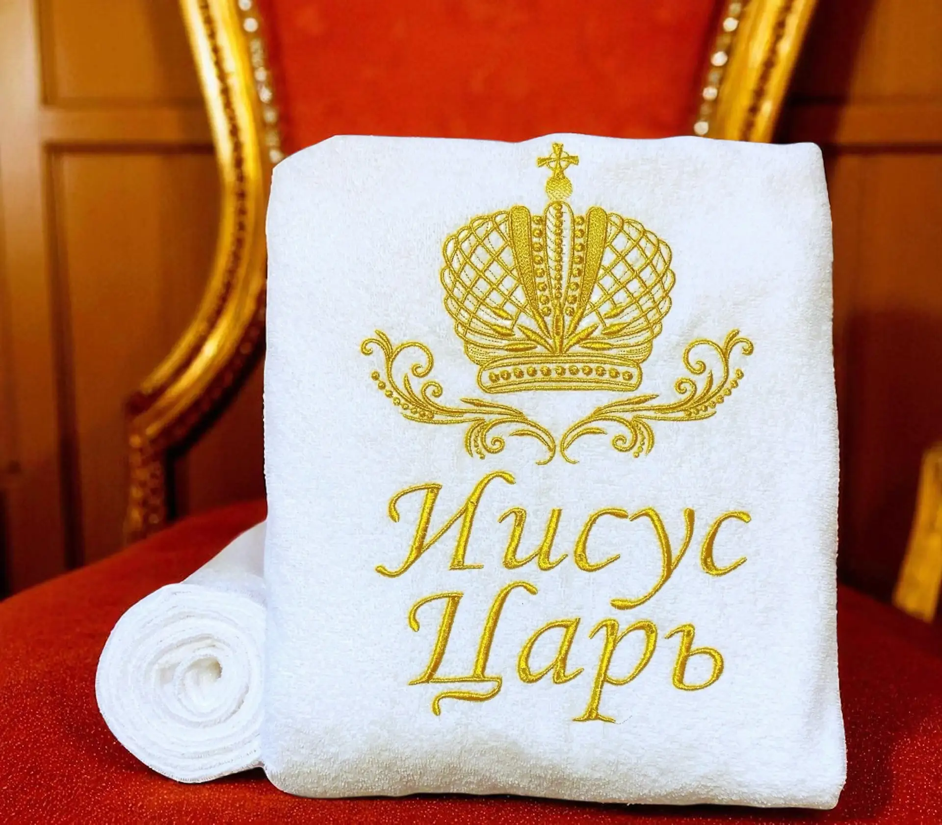 Халат с вышивкой | Mazinsmm