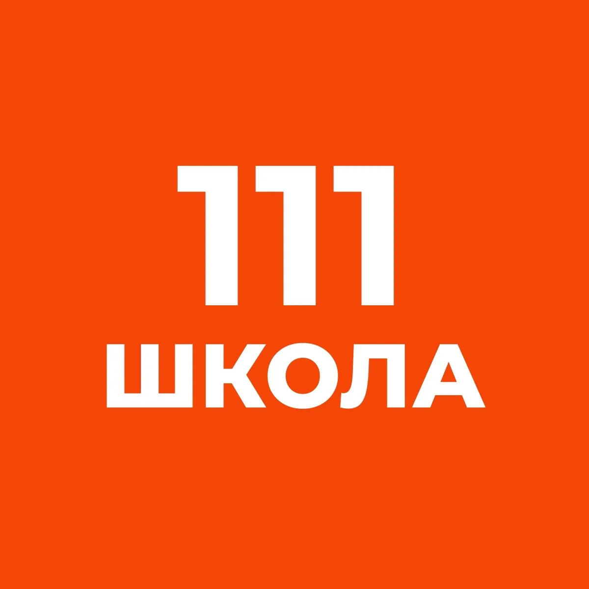 ГБОУ СОШ №111 — канал в мессенджере MAX