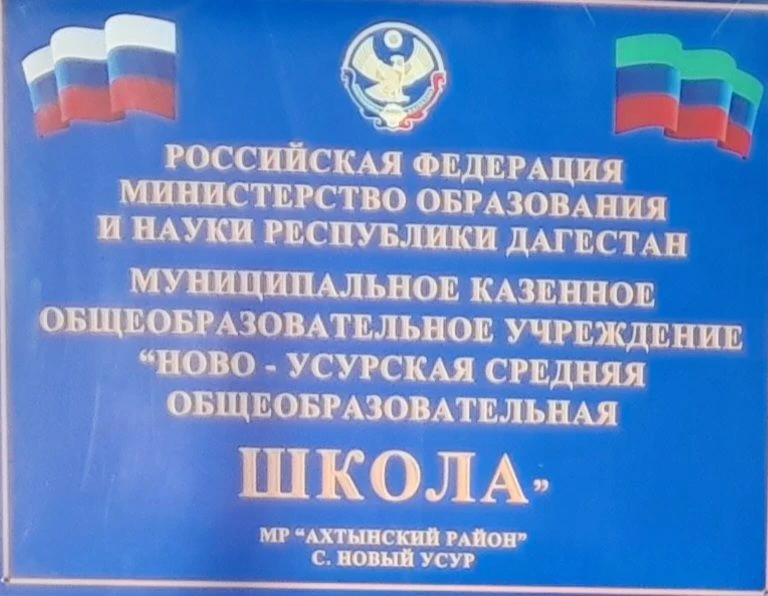 МКОУ "Ново-Усурская СОШ"
