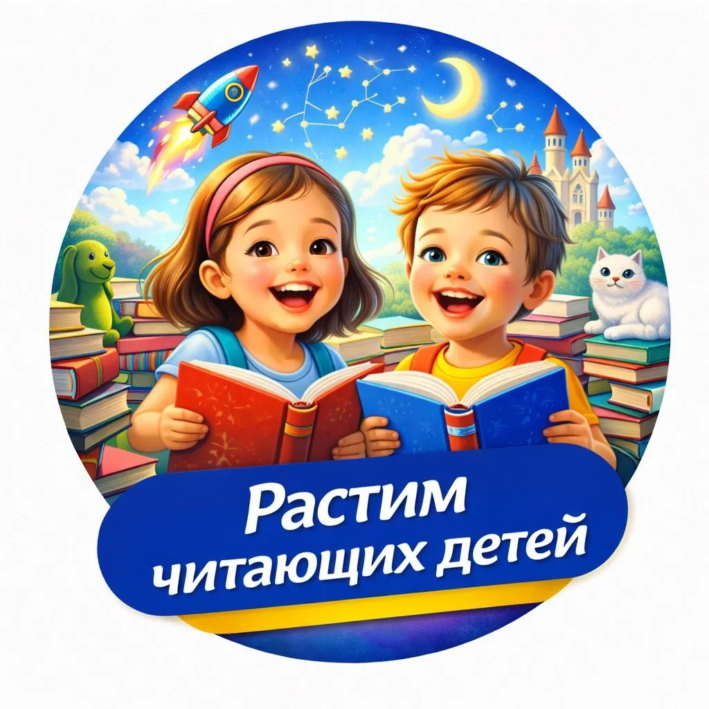 Растим читающих детей. Детские книги — канал в мессенджере MAX