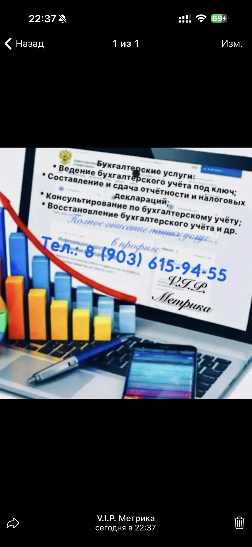 V.I.P. Метрика&Бухгалтерия для бизнеса