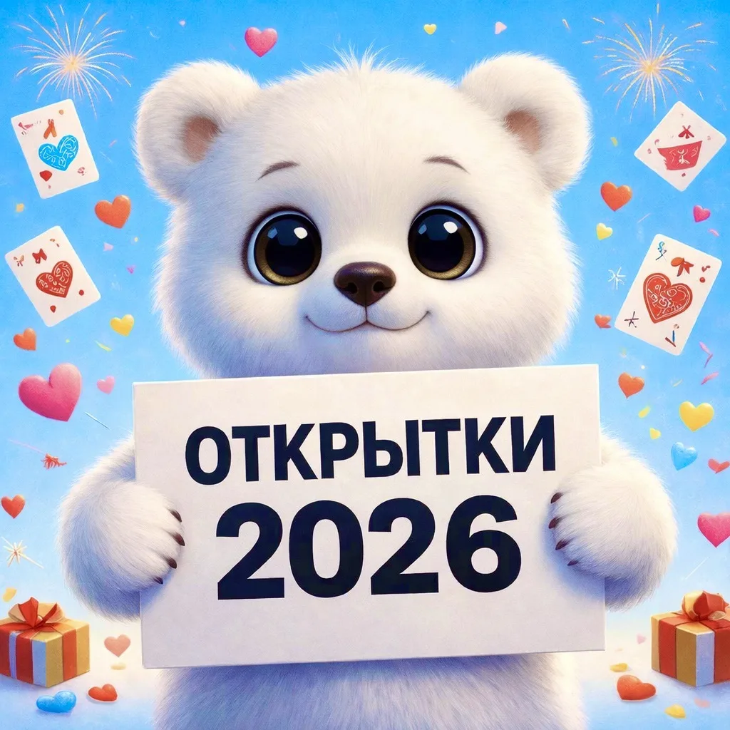 ОТКРЫТКИ 2026 💌🎉
