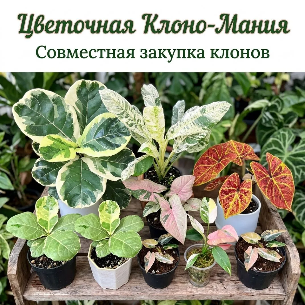 Цветочная Клоно-Мания ЮФО — канал в мессенджере MAX