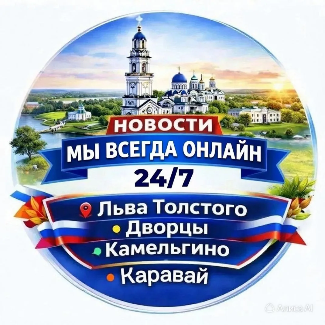 🟢ЛЬВА ТОЛСТОГО,ДВОРЦЫ,КАМЕЛЬГИНО,КАРАВАЙ ОНЛАЙН🟢 — канал в мессенджере MAX