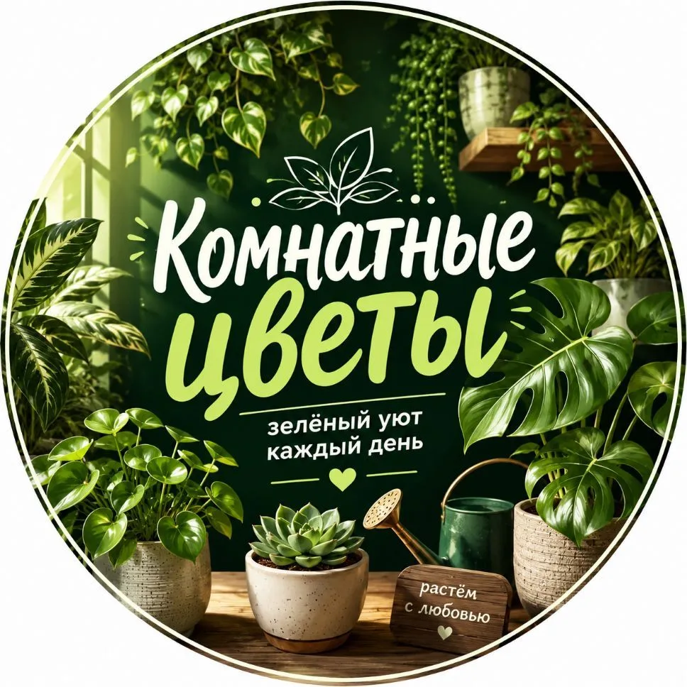 Комнатные цветы — канал в мессенджере MAX