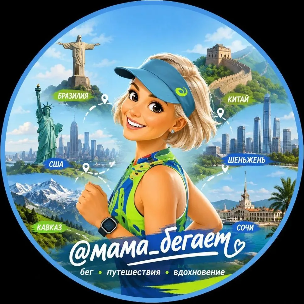 Мама🏃‍♀️бегает — канал в мессенджере MAX