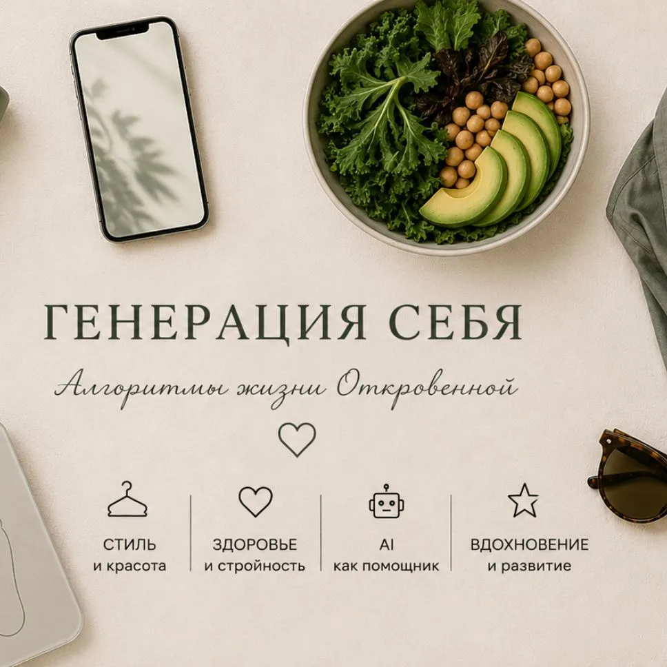 Генерация себя | Алгоритмы жизни Откровенной — канал в мессенджере MAX