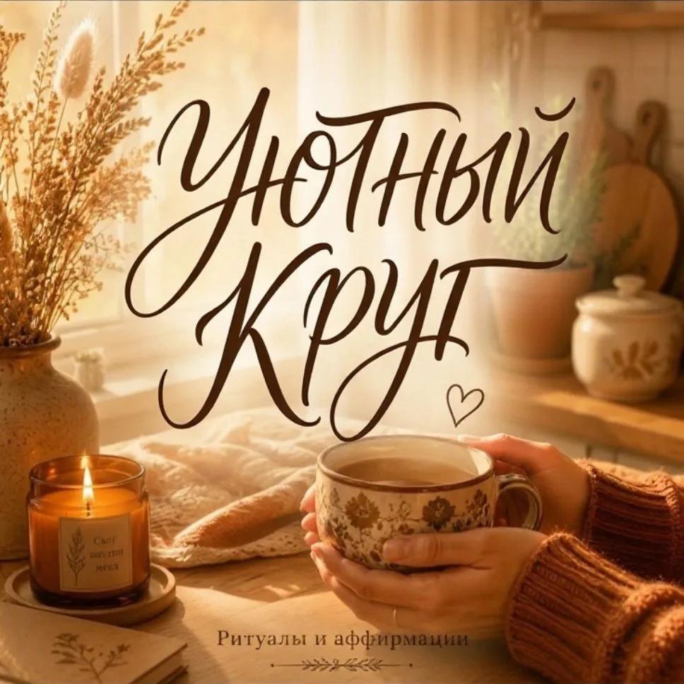 ꧁УЮТНЫЙ КРУГ: медитации, аффирмации, ритуалы на каждый день꧂ — канал в мессенджере MAX