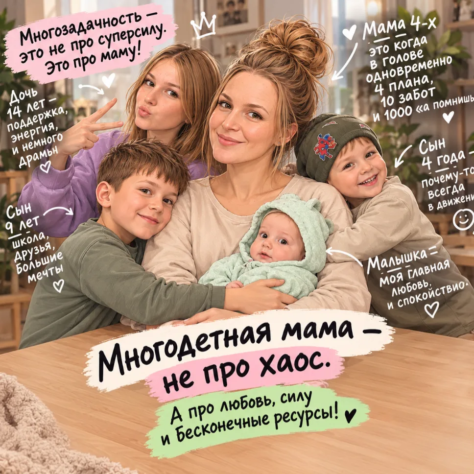 Не только про борщ | Мама 4х - инструкция не прилагалась — канал в мессенджере MAX