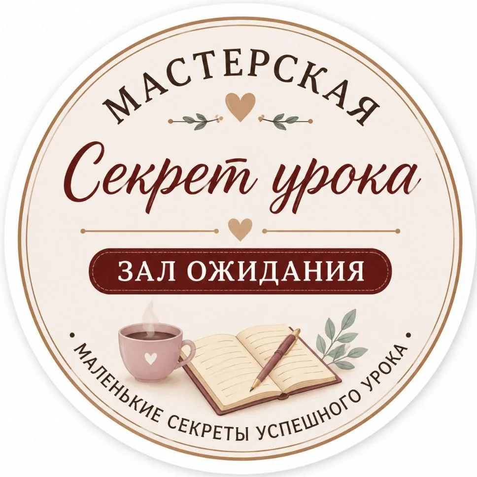 Мастерская "Секрет урока". Зал ожидания. — канал в мессенджере MAX