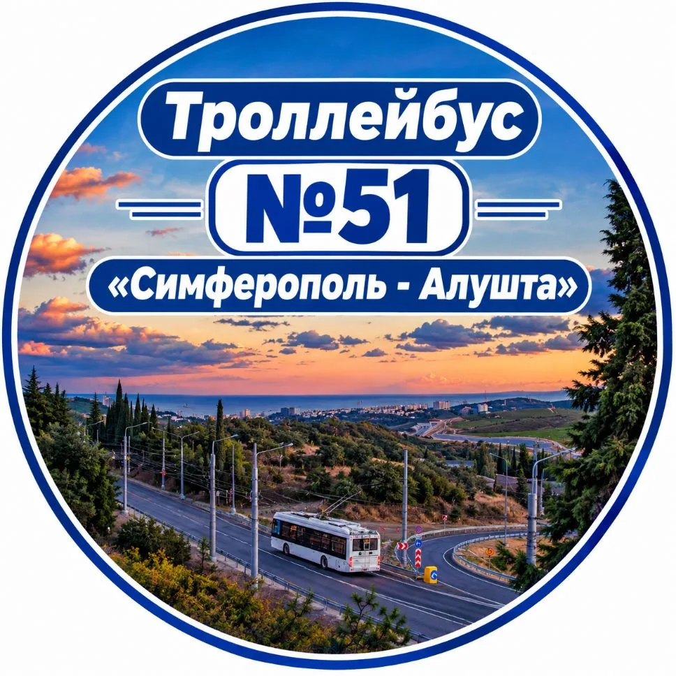 🚎 Т 51 Симферополь (Ж/д вокзал) - Алушта — канал в мессенджере MAX