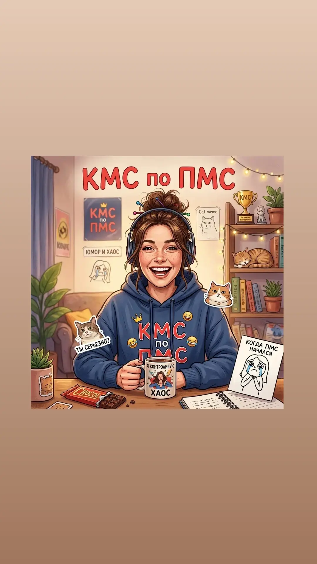 КМС по ПМС 👩‍🎤 — канал в мессенджере MAX