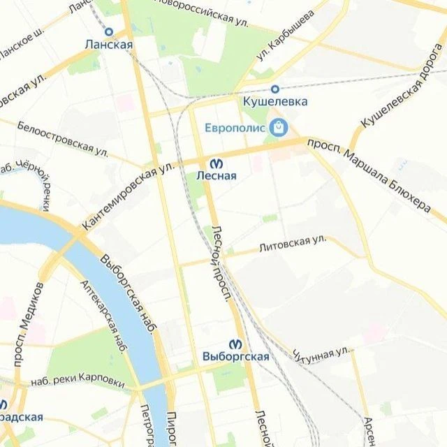 Лесная - Выборгская
