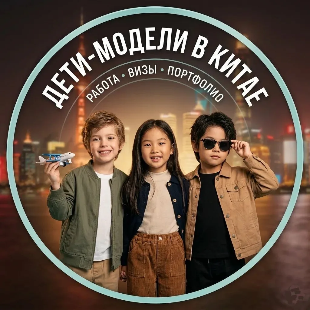 ДЕТИ-МОДЕЛИ в КИТАЕ🇨🇳 Работа, Визы, Портфолио