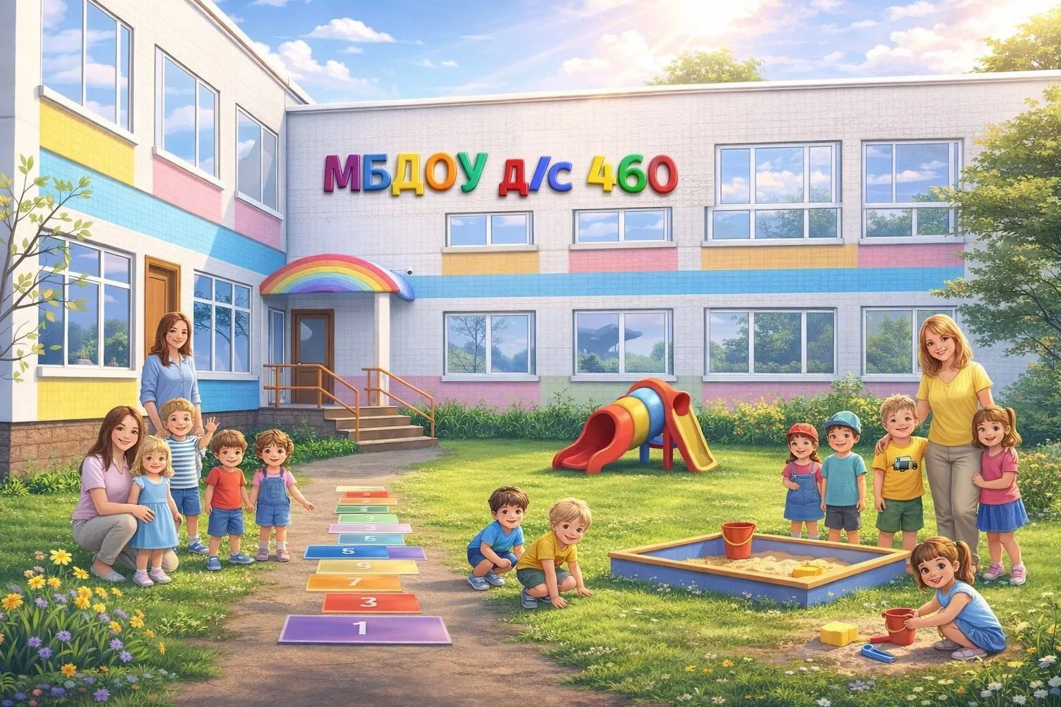 МБДОУ д/с № 460 город Новосибирск