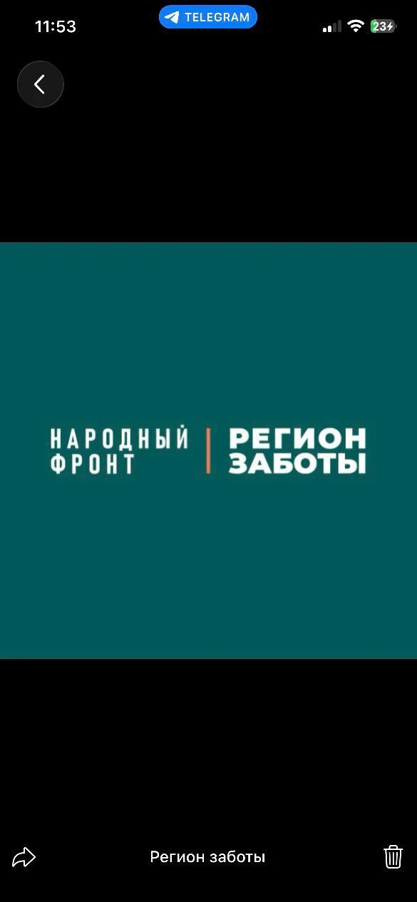 Регион заботы — канал в мессенджере MAX