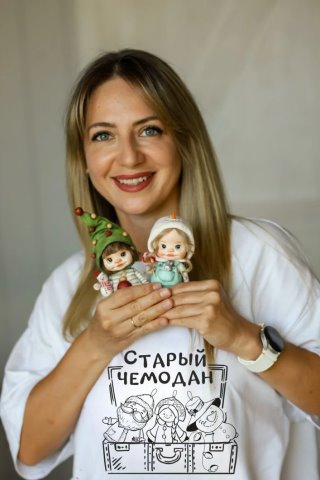 Ватные игрушки из мастерской "Старый чемодан"