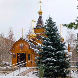 Храм вмч. Димитрия Солунского гор. Оренбурга (первая горбольница)