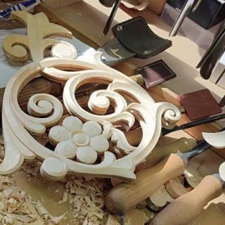 Резьба по дереву/ Кокомова