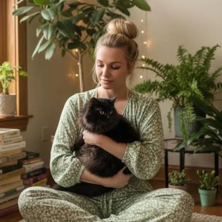 Горшочки на подоконниках