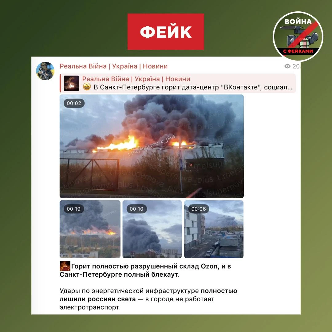 Изображение из сообщения канала