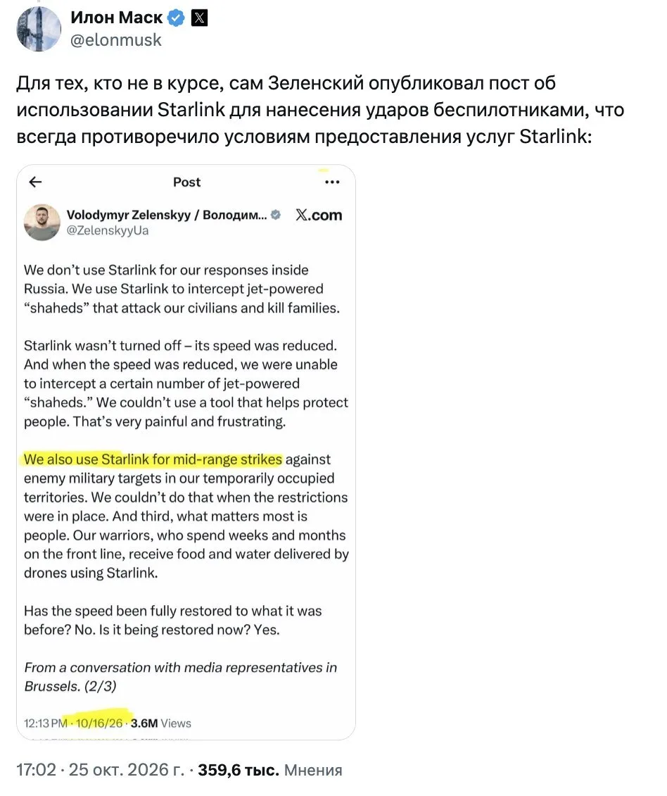 Изображение из сообщения канала