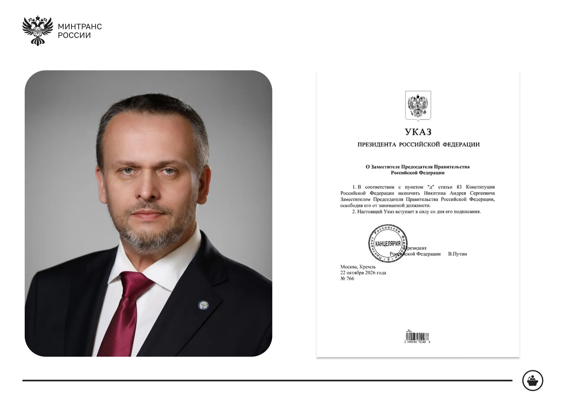 Изображение из сообщения канала