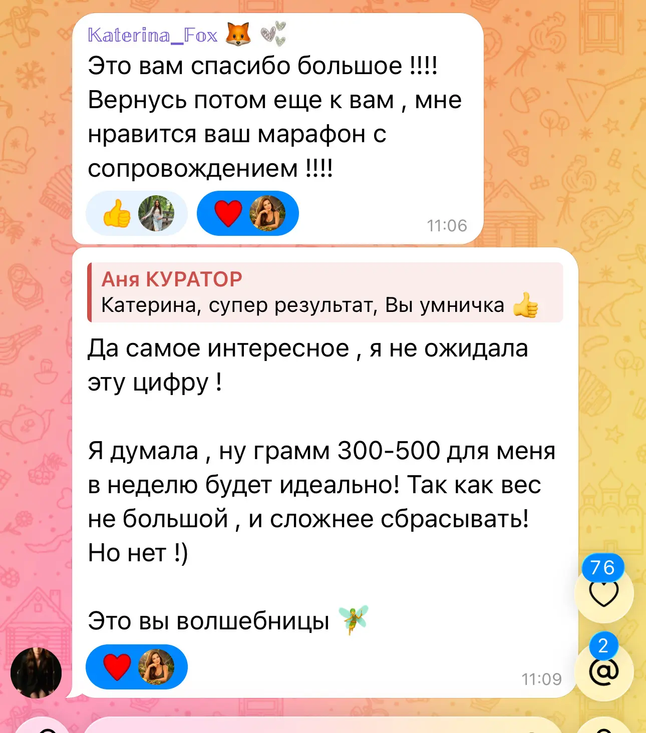 Изображение из сообщения канала