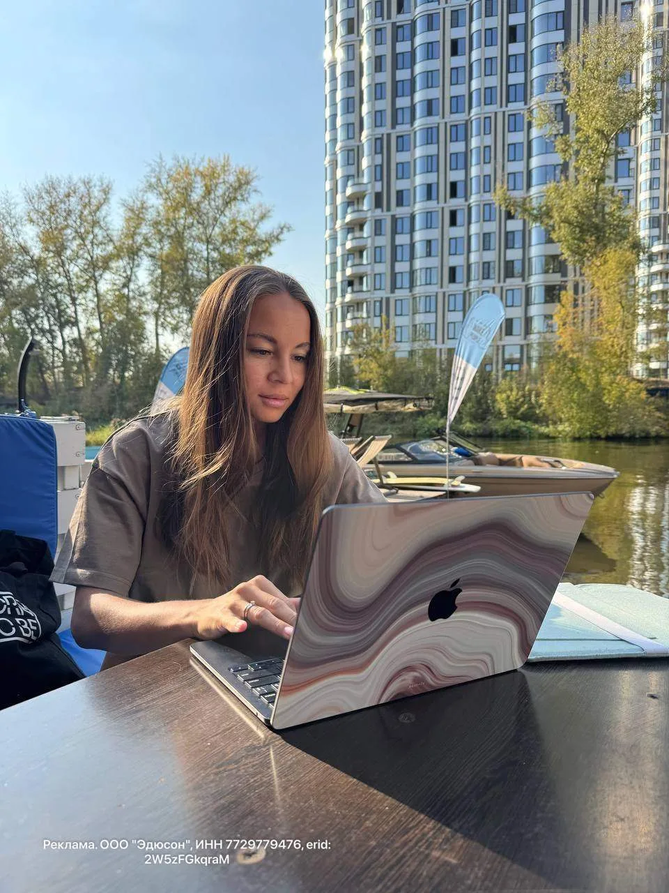 Изображение из сообщения канала