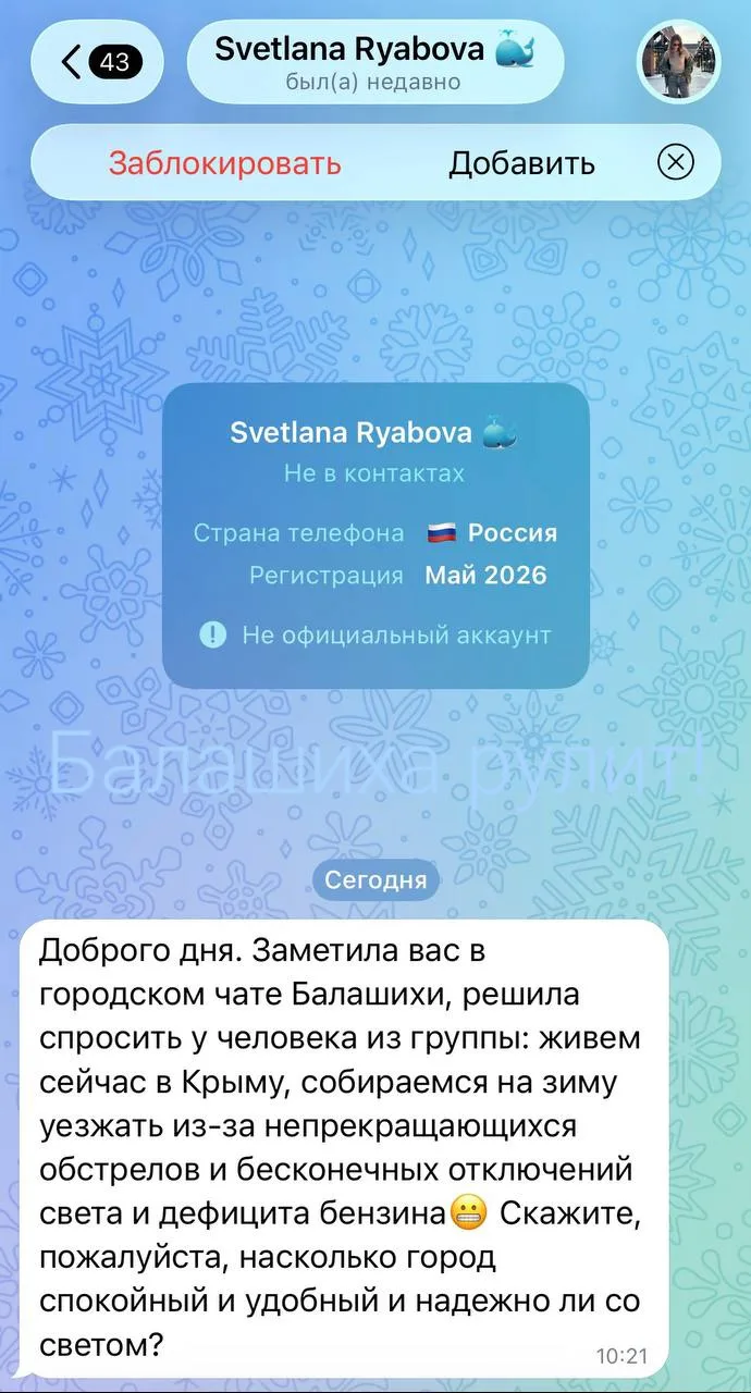 Изображение из сообщения канала