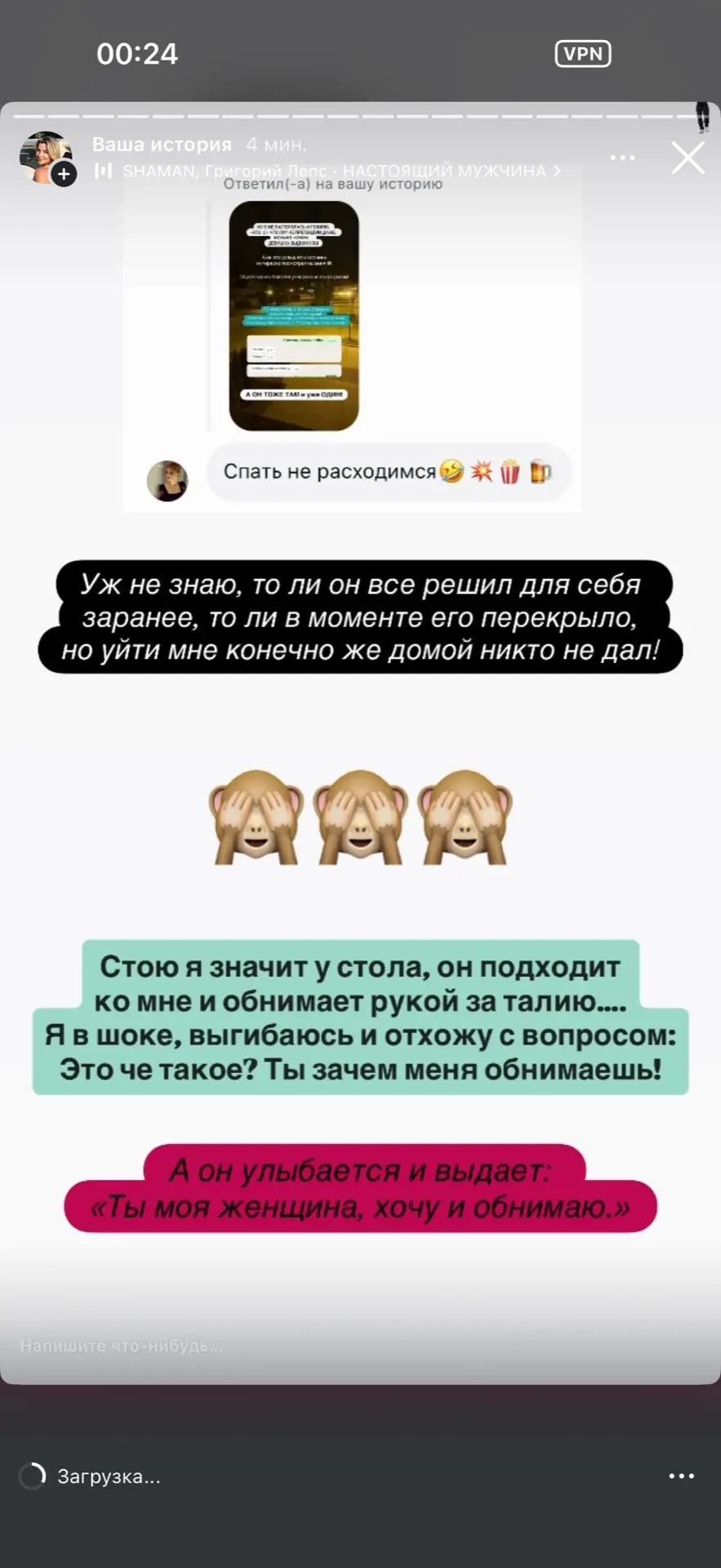 Изображение из сообщения канала