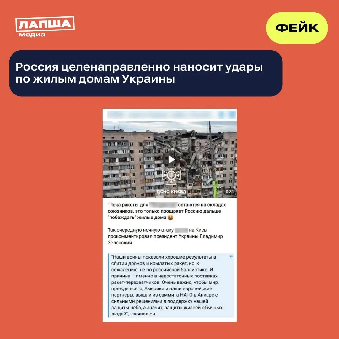 Изображение из сообщения канала