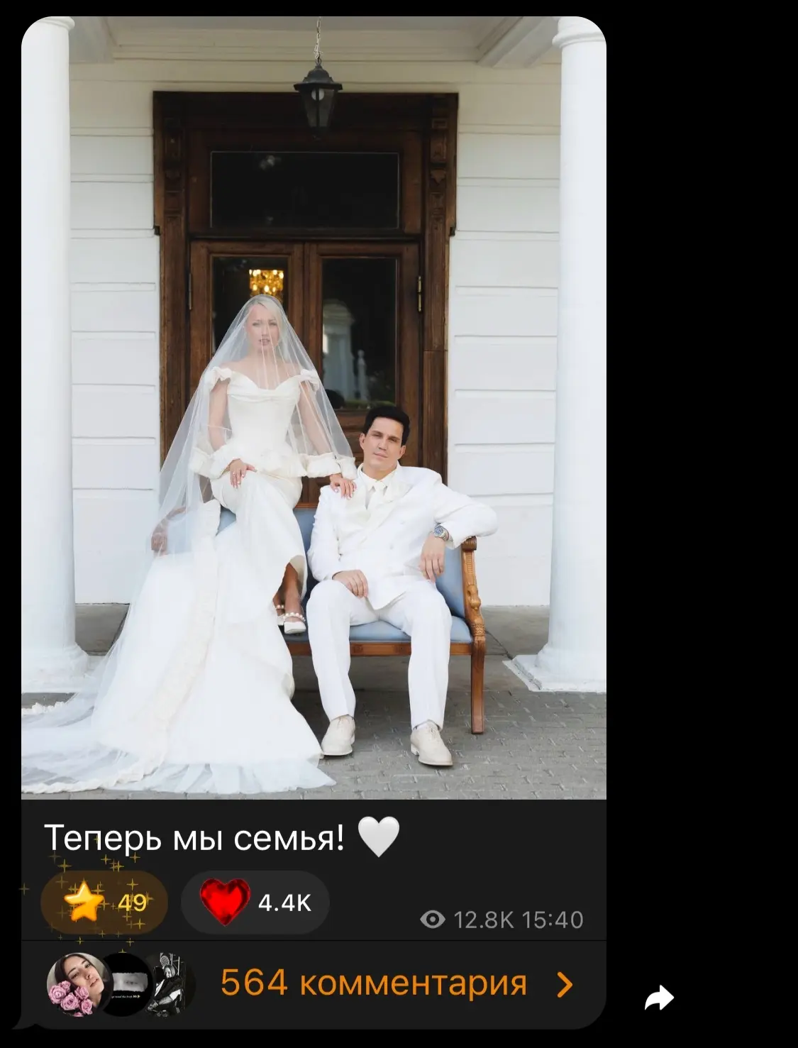 Изображение из сообщения канала