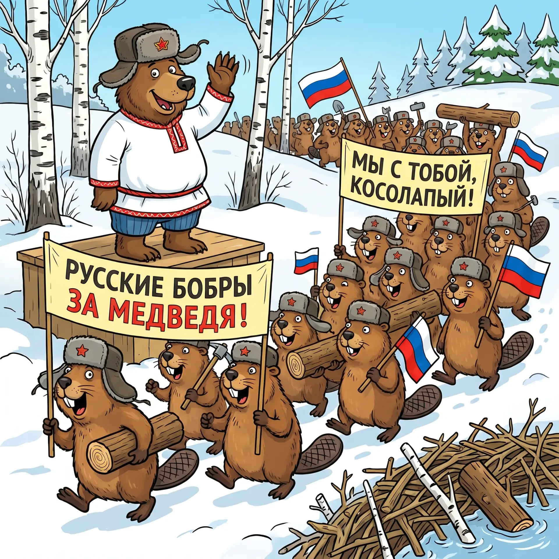 Изображение из сообщения канала