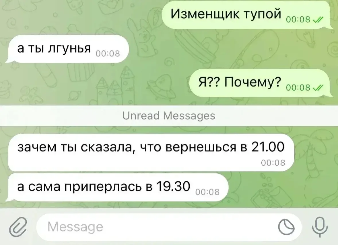 Изображение из сообщения канала