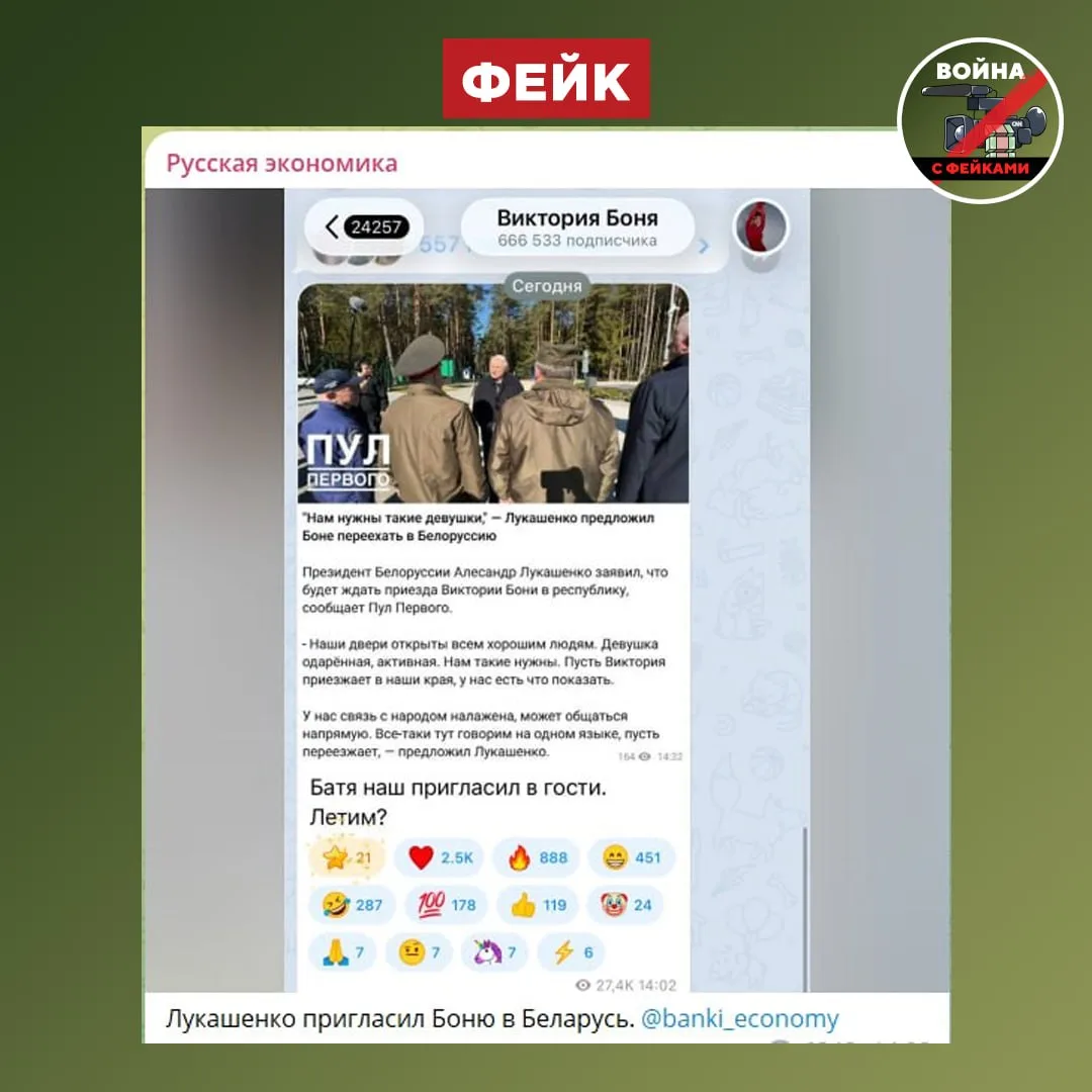 Изображение из сообщения канала