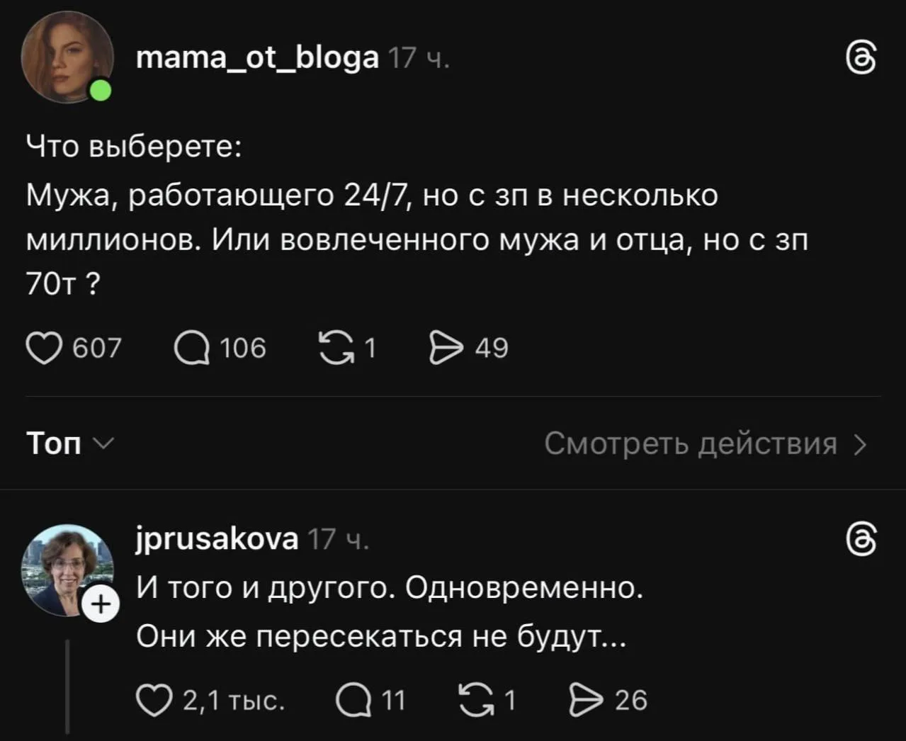 Изображение из сообщения канала