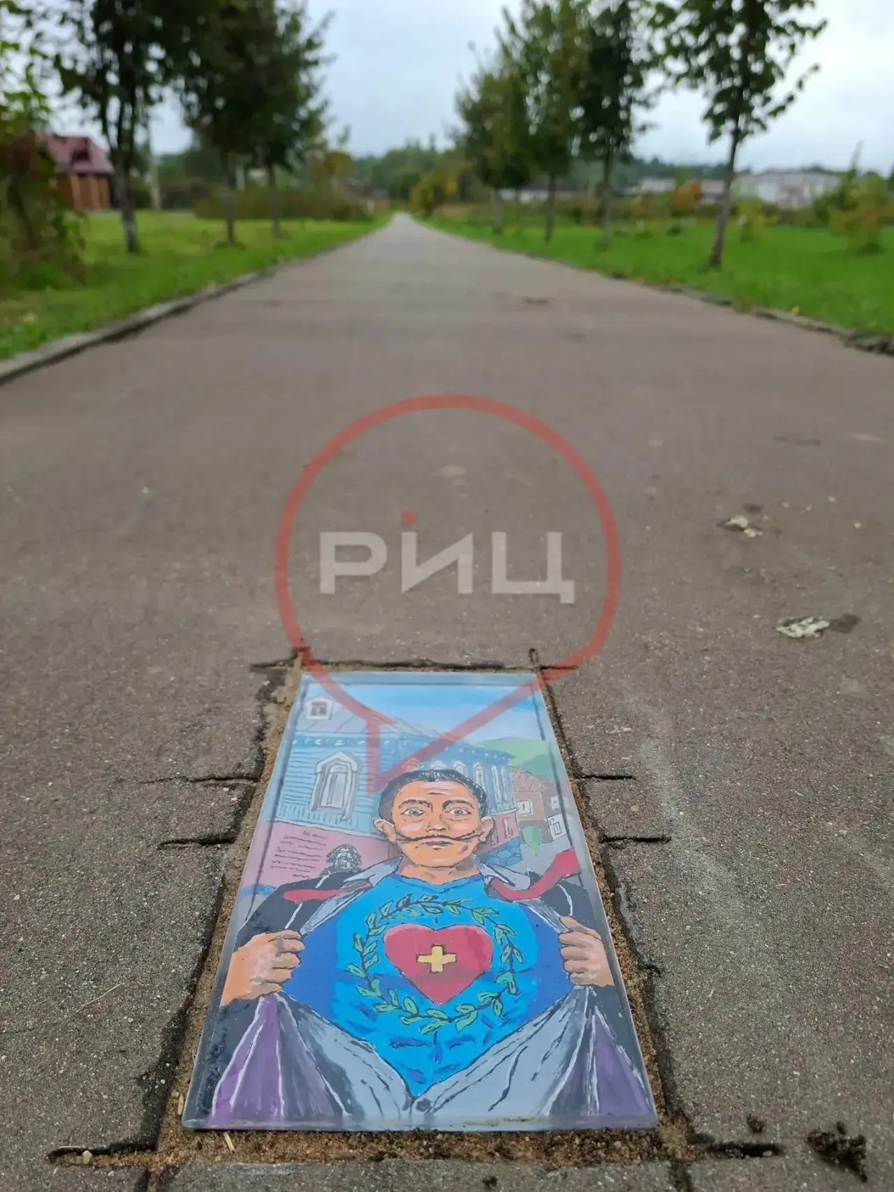 Изображение из сообщения канала