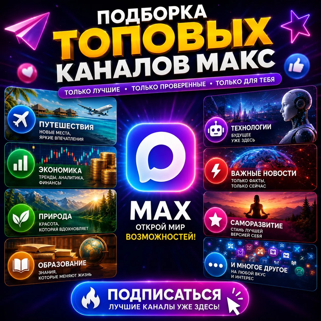 Изображение из сообщения канала