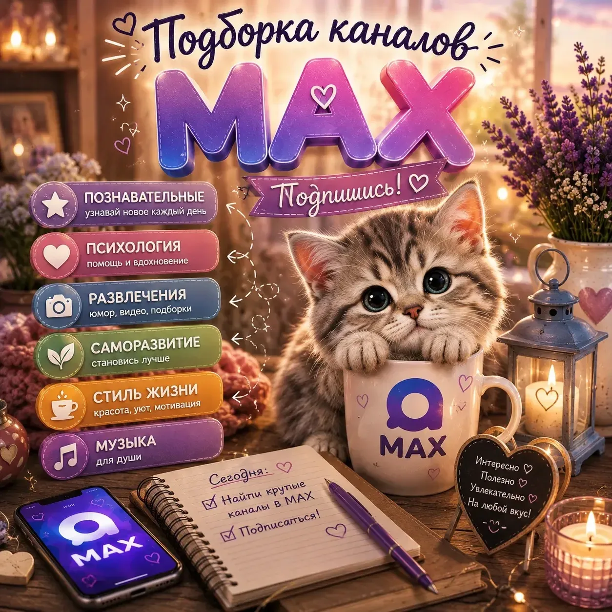 Изображение из сообщения канала