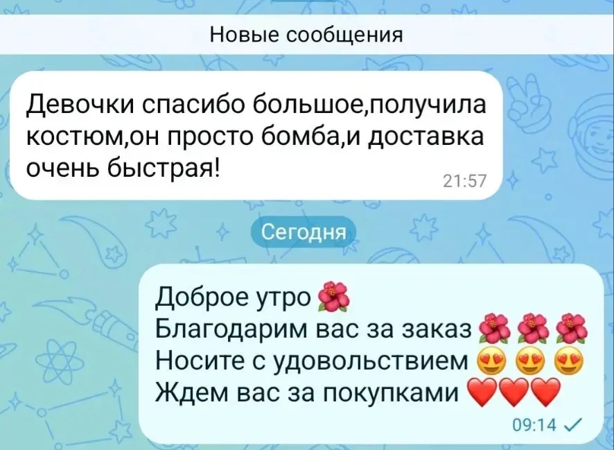 Изображение из сообщения канала