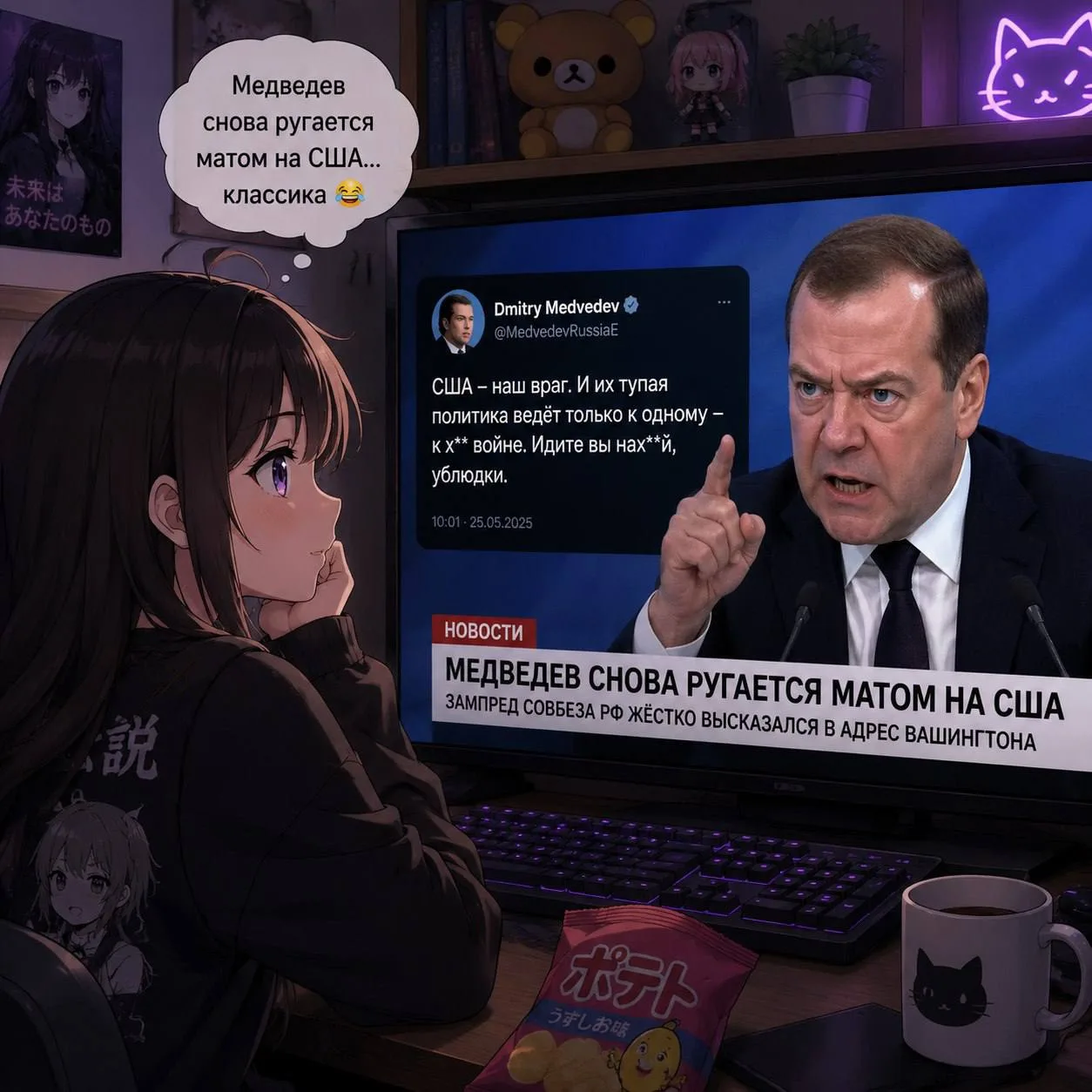 Изображение из сообщения канала