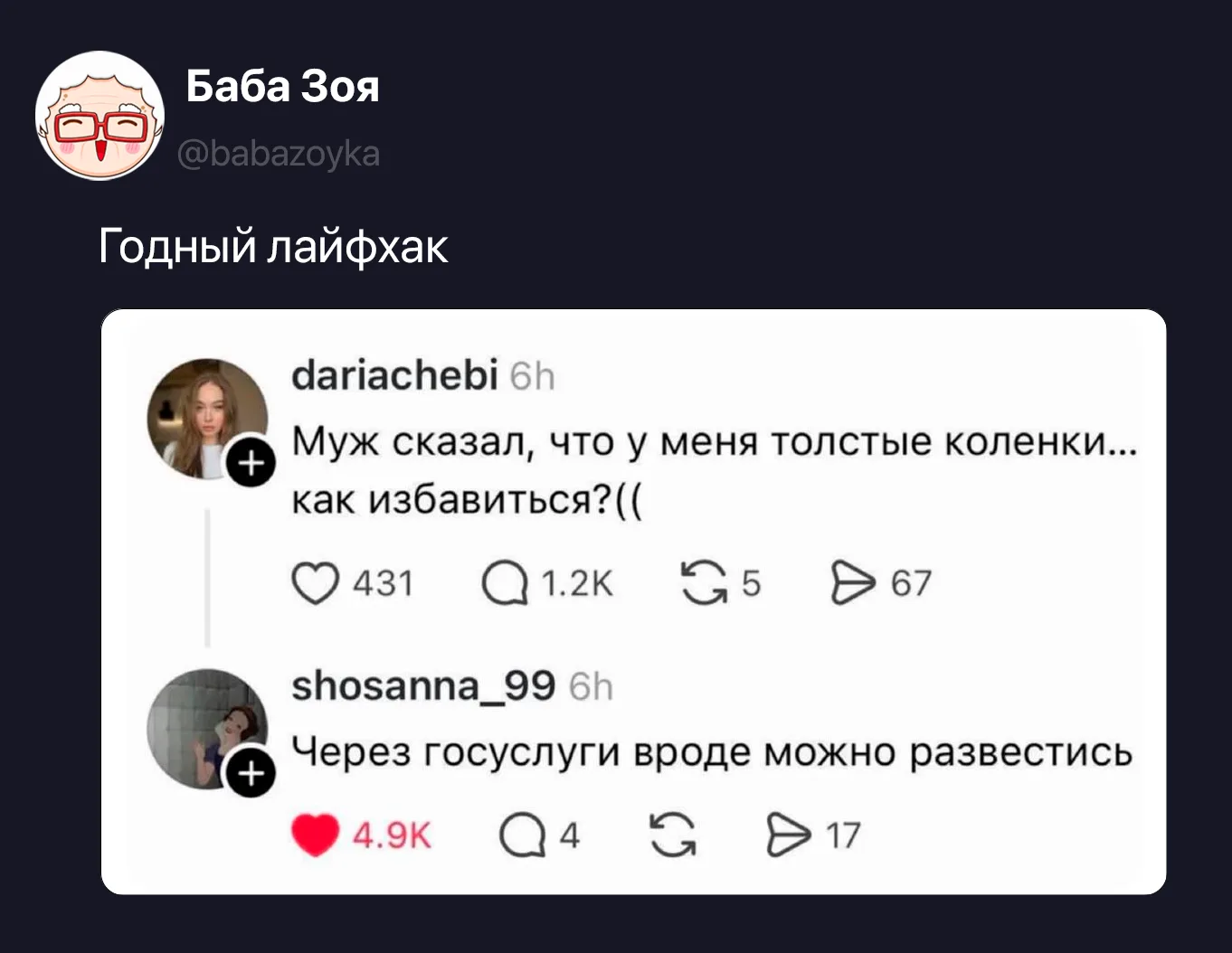 Изображение из сообщения канала