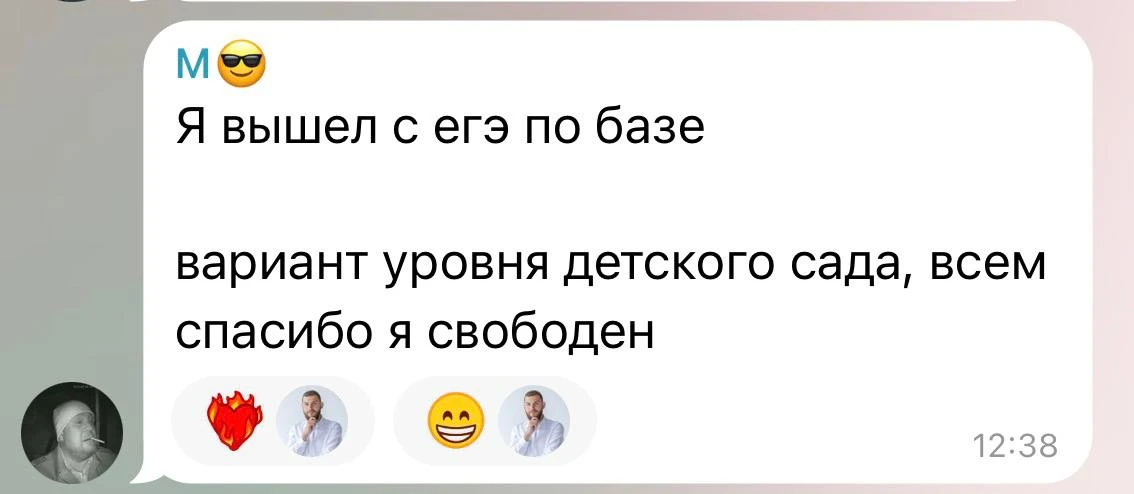 Изображение из сообщения канала