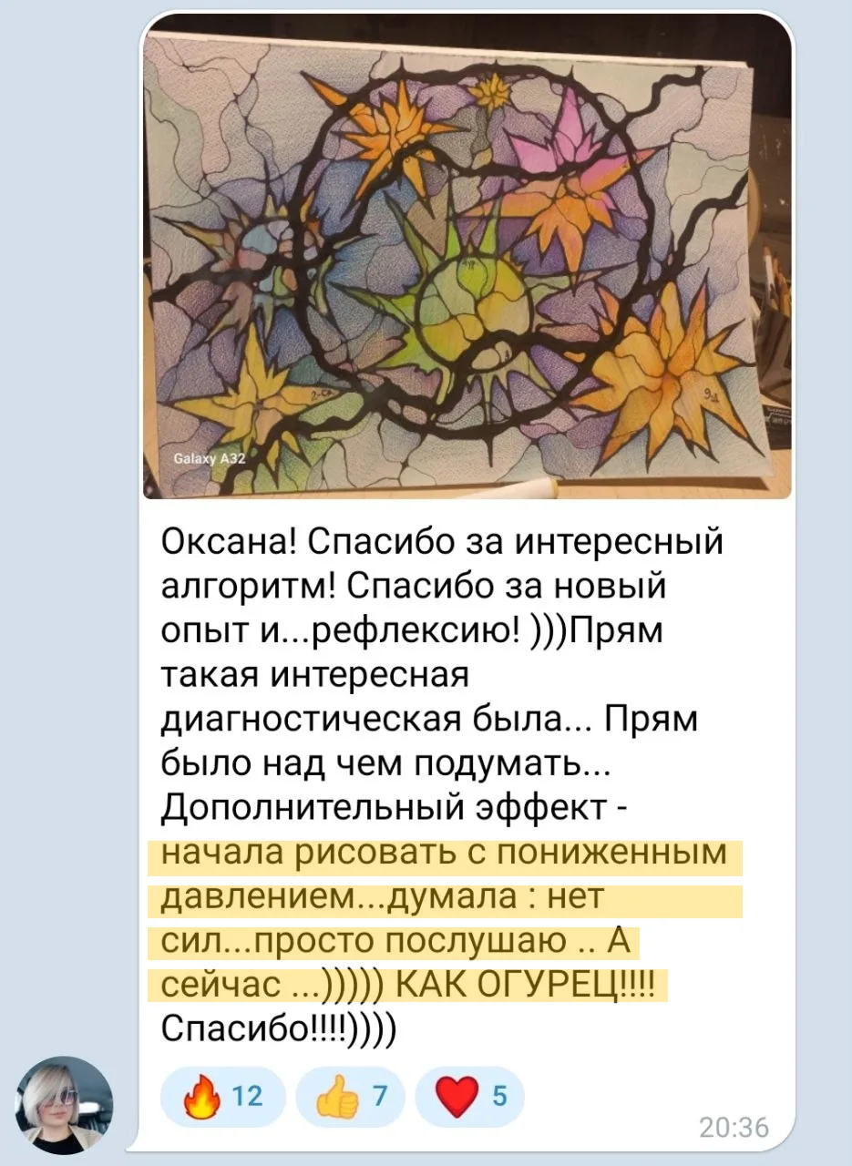 Изображение из сообщения канала