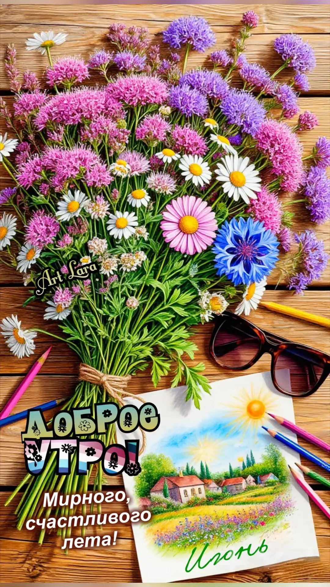 Изображение из сообщения канала