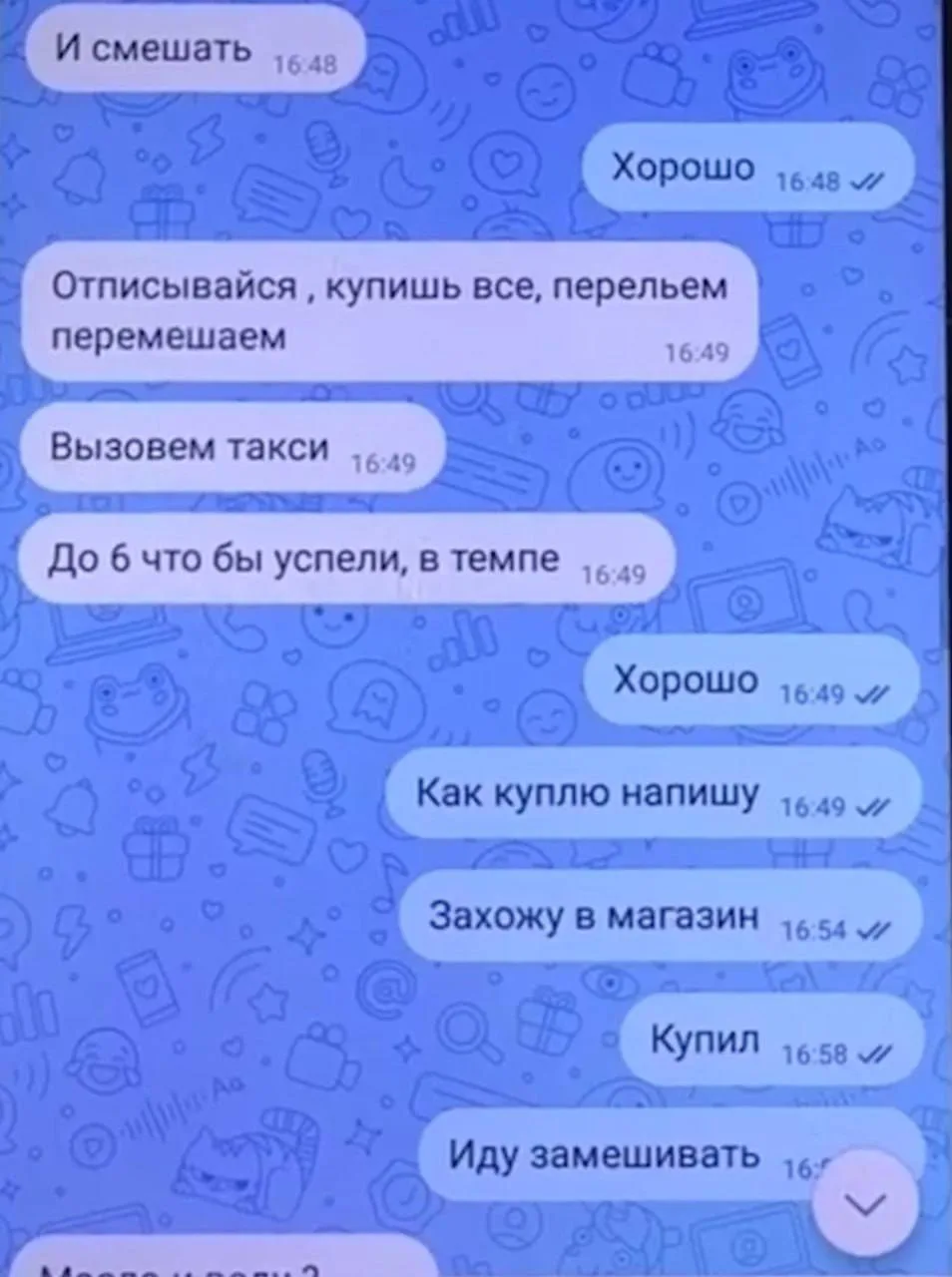 Изображение из сообщения канала