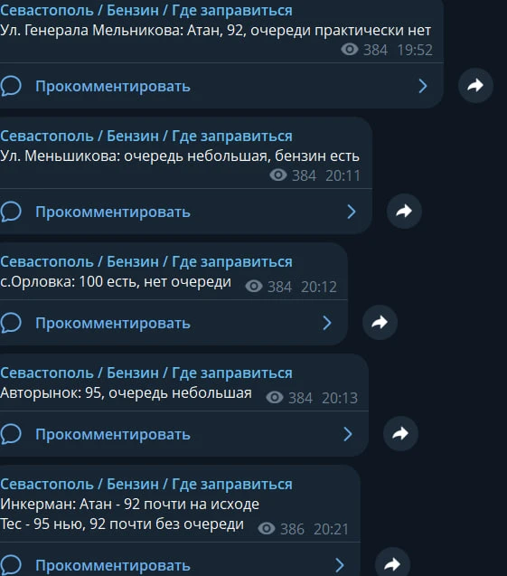 Изображение из сообщения канала